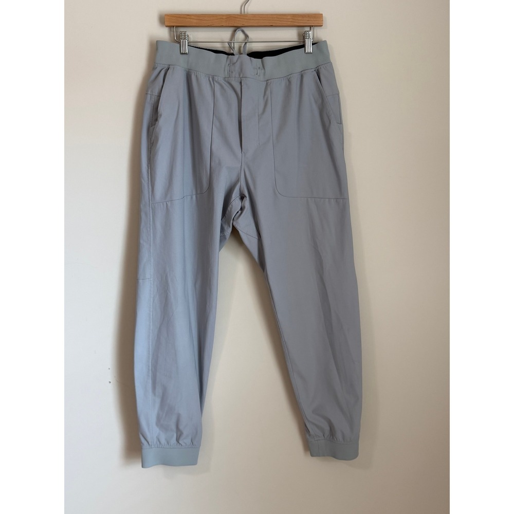 Lululemon ABC Jogger Mens XL Gray Warpstreme Athletic Excellent Cond - Picture 2 of 8